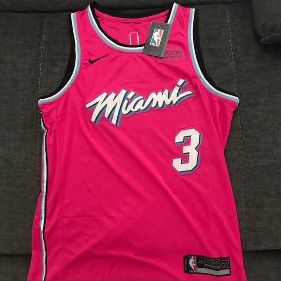 Nike Other - Miami Vice Dwayne Wade Jersey